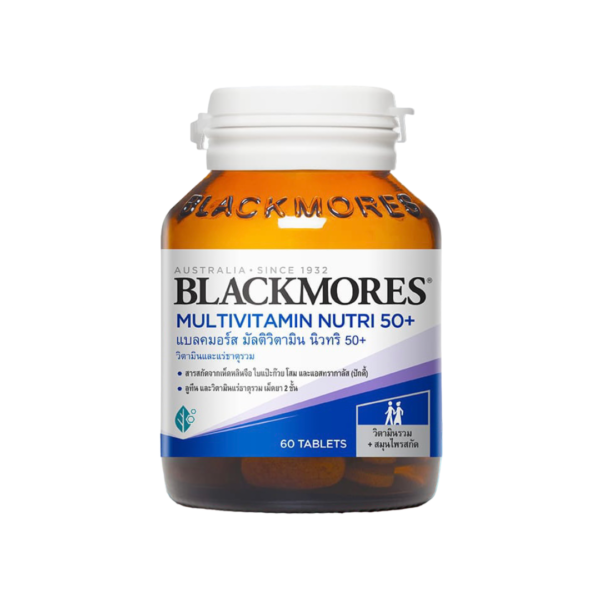 BLACKMORES MULTI VITMAIN NUTRI 50+ 60's