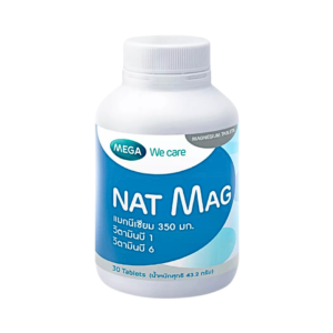 MEGA NAT MAG 350 MG 30’S