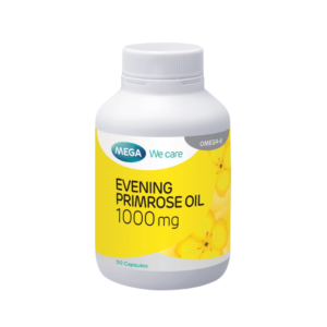 MEGA EVENING PRIMROSE OIL 1000 MG 100’S