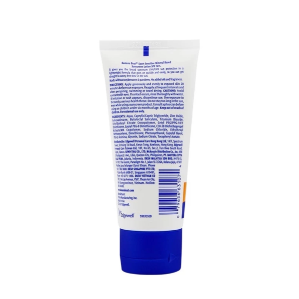 BANANA BOAT SPORT SENSITIVE LOTION SPF50+ 90ML - Image 2